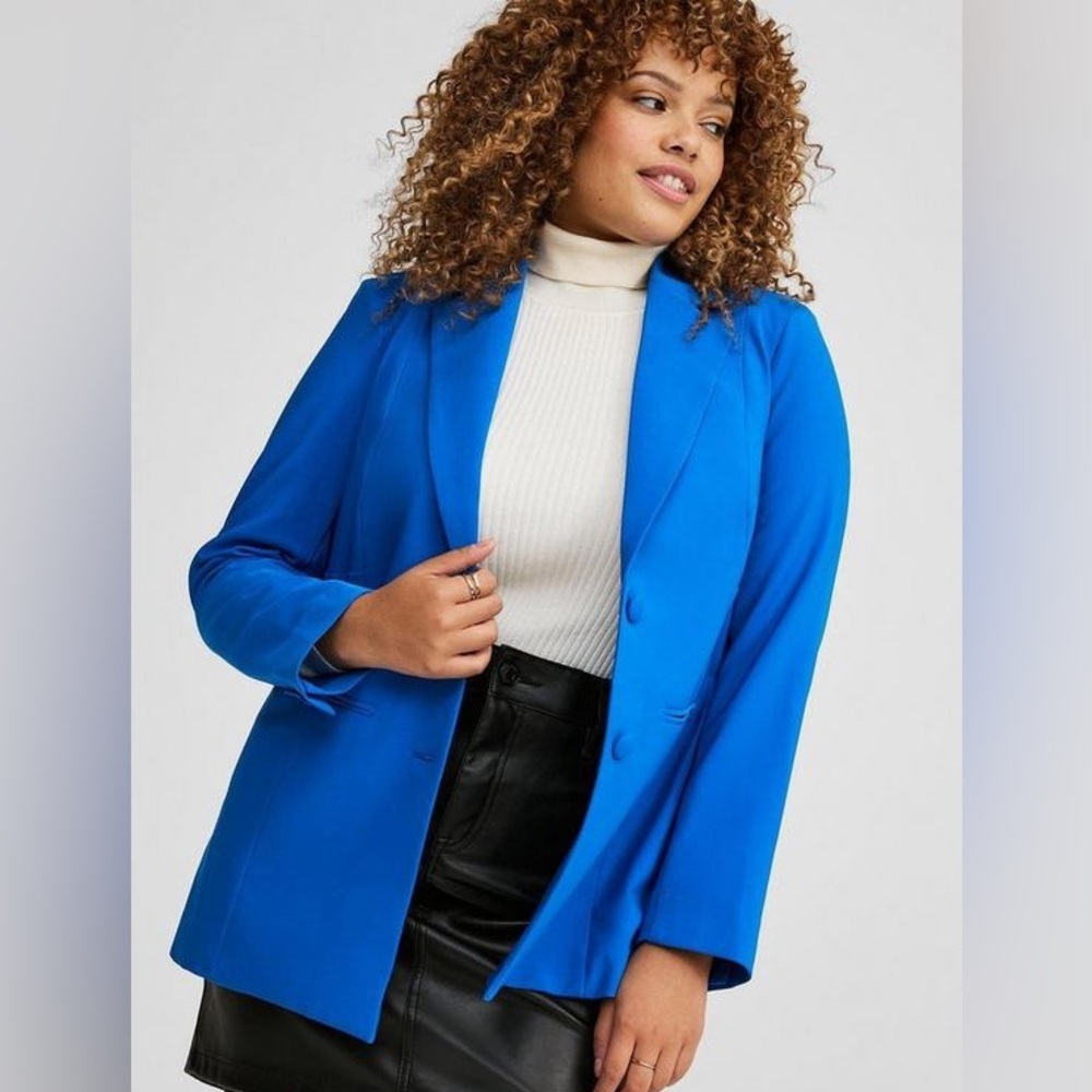 Torrid Royal Blue Blazer